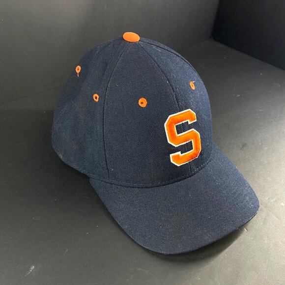Zephyr Navy Blue & Orange S Logo Cap Size 6 7/8 - Picture 3 of 6